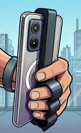 Gripa Tech anti-theft phone grip